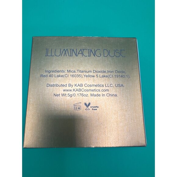 Golden Hour Illuminating Dust By KAB Cosmetics 5g Loose Highlighter - Picture 4 of 5